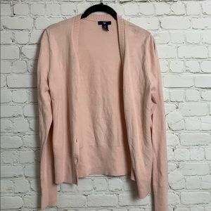 Gap pink cardigan